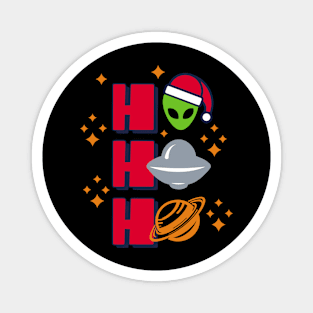 Ho! Ho! Ho! T-shirt alien Magnet